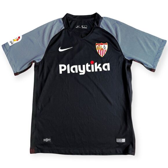 Nike FC Sevilla 2018-2019 Home Soccer Jersey Size Men's US Medium Shirt - Picture 1 of 9